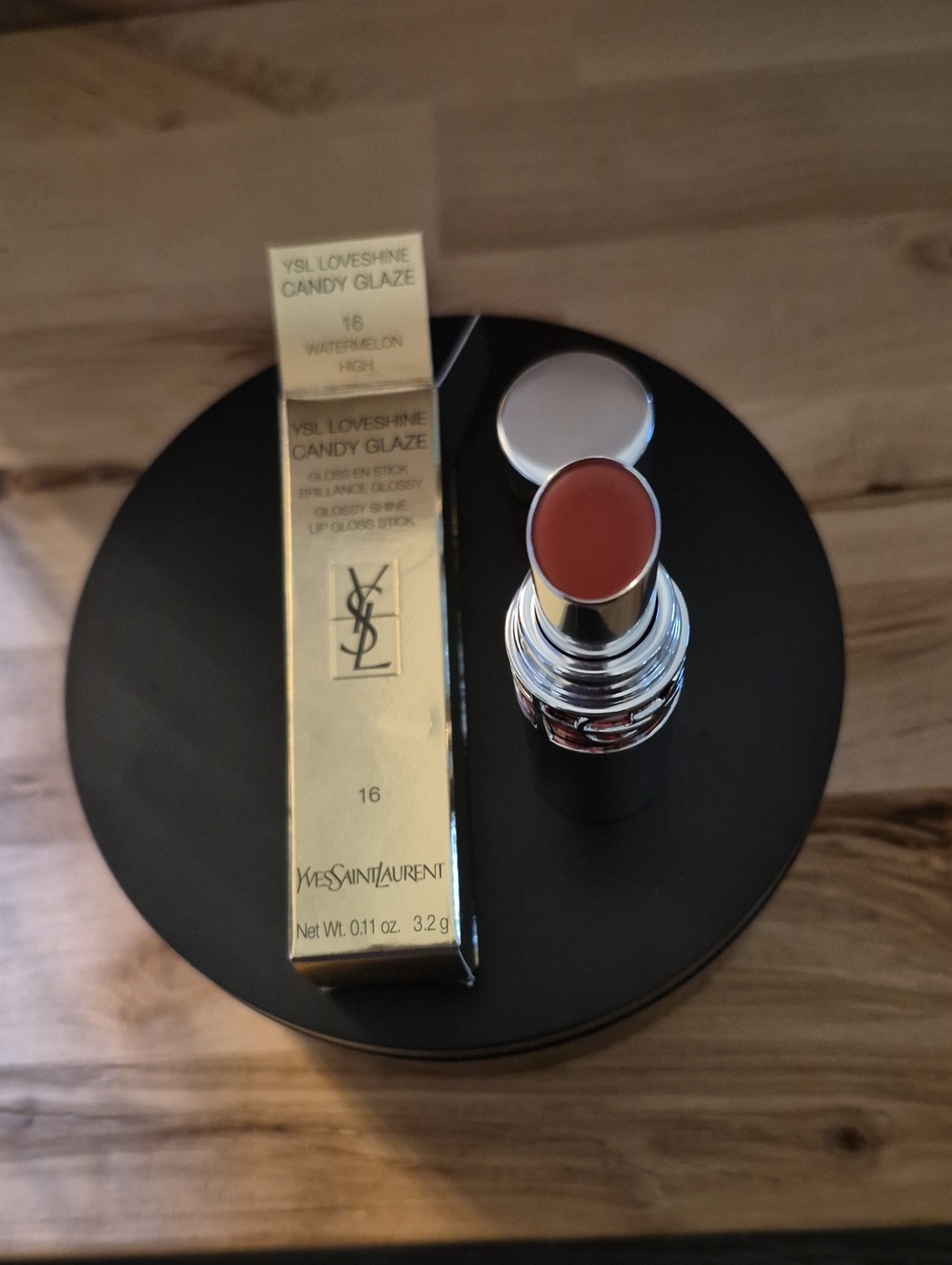 Yves Saint Laurent LoveShine Candy Glaze Lipstick - Watermelon Pink (16)